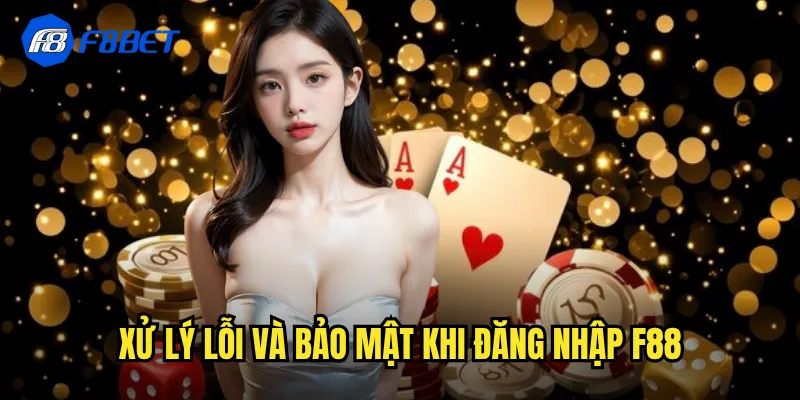 Xử lý lỗi và bảo mật khi đăng nhập f88