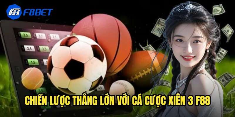 Chiến lược thắng lớn với cá cược xiên 3 f88