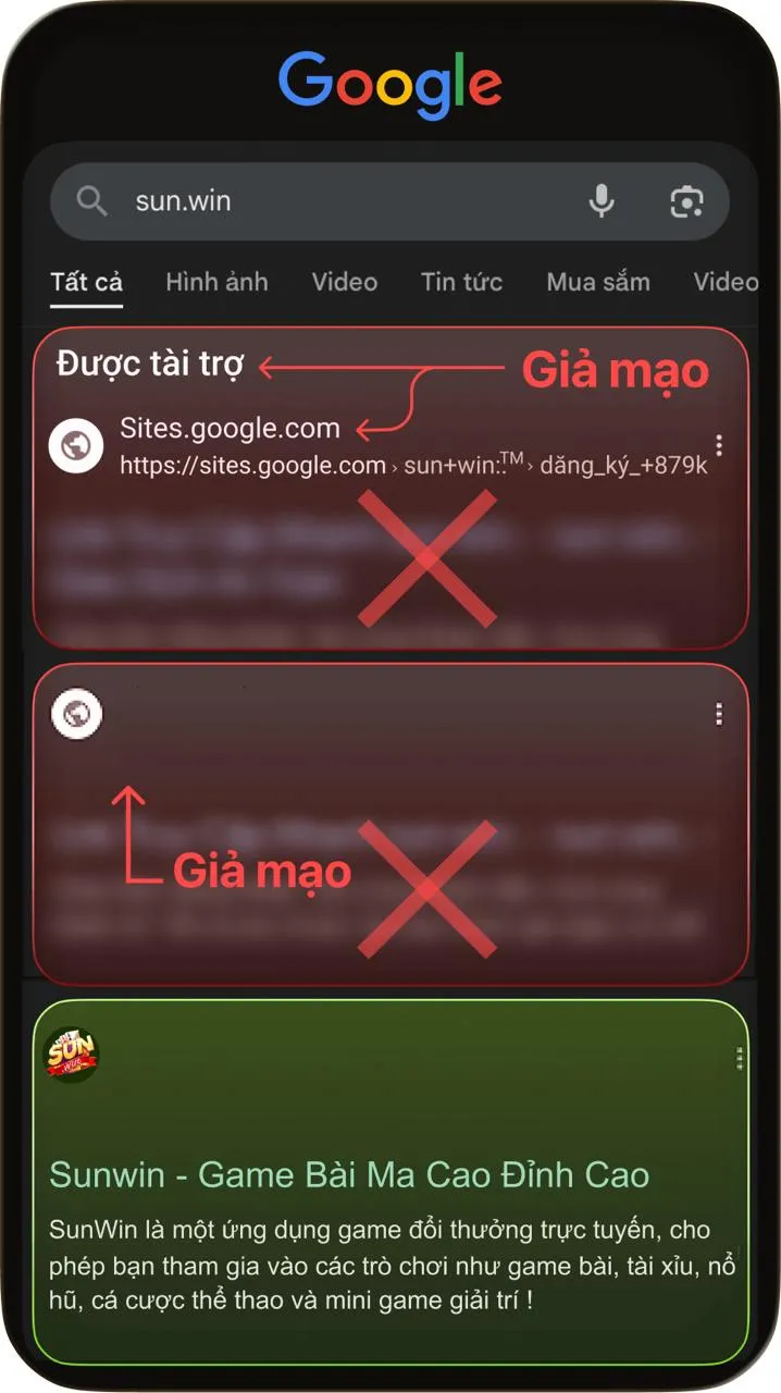 hướng dẫn nhận diện sunwin thật